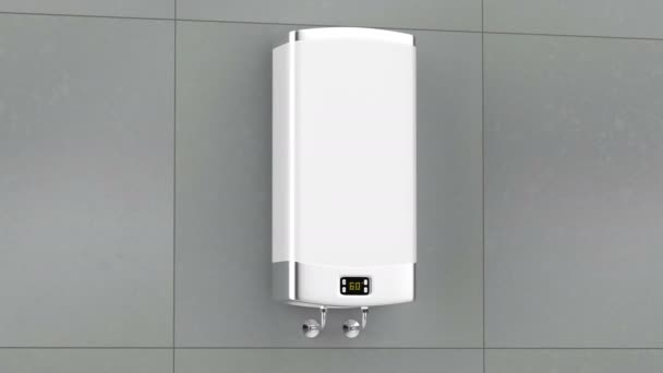 Electric Storage Water Heater Bathroom — 비디오