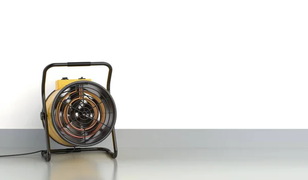 Heating Room Industrial Electric Fan Heater — Stok fotoğraf