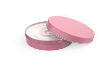 el kremi beyaz zemin üzerine açık