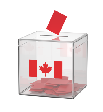 Kanada 'daki seçimler için imajı kabul et