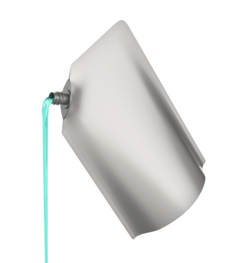 Doyurma paketinden sıvı sabun dökülüyor