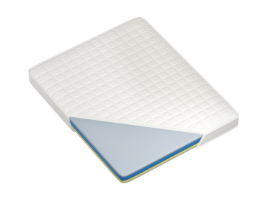 Çok katmanlı bellek köpüğü olan yatak