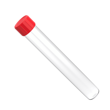 Kırmızı kapaklı tüp