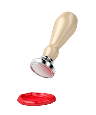 Balmumu mühür ve kişisel pul aracı