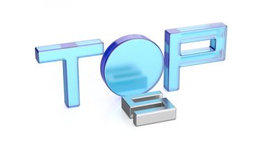 Beyaz arka plan üzerinde 5 top metin