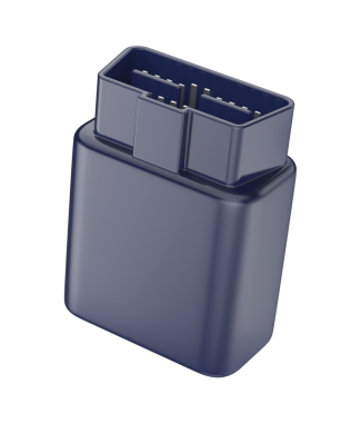 Şeffaf arkaplanda OBD2 araç tanılama aygıtı