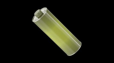 Ekstra saf zeytinyağı, siyah arka planda yuvarlak bir teneke şişede.