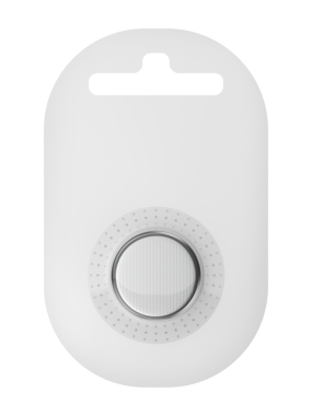 Şeffaf arkaplanda bozuk para bataryası olan beyaz, boş su toplayıcılarının ön görüntüsü