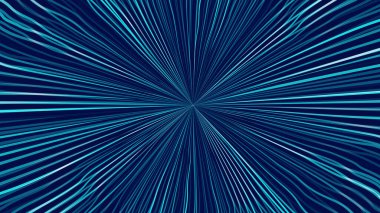 hızlı hareket eden çizgiler perspektif hız yıldızları soyut arkaplan, vektör illüstrasyonu