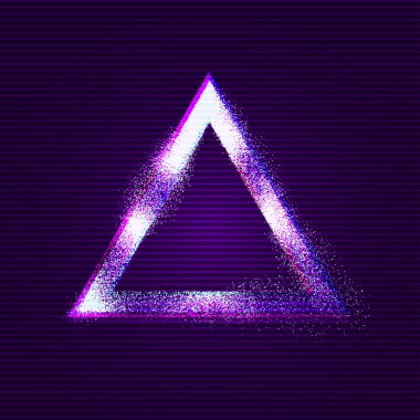 üçgen arka plan, vektör çizim