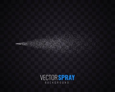 Gerçekçi bir patlamanın vektör çizimi, vektör spreyi