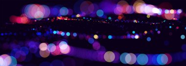 Soyut Bokeh ışıkları arka plan. vektör