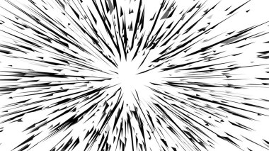  Vektör manga anime patlama patlama soyut arka plan. vektör illüstrasyonu