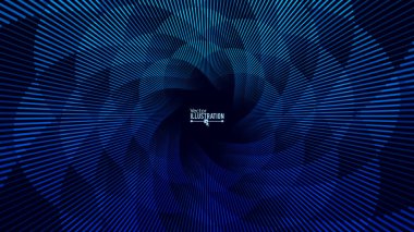 vektör soyut arkaplan. Fütürist teknoloji çizimi.