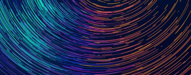 Neon hatları. Soyut arkaplan. vektör illüstrasyonu.