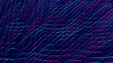 Neon çizgileri soyut arkaplan