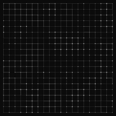 Izgara örgülü soyut vektör geometrik arkaplan. Soyut teknoloji tasarımı. vektör illüstrasyonu                           