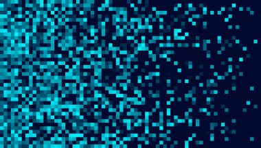 soyut yaratıcı piksel ızgara arkaplanı, vektör illüstrasyonu            
