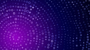 soyut gelecek teknolojisi, vektör illüstrasyonu