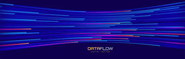 Futuristischer Neon Hintergrund Mit Leuchtenden Geometrischen Mustern Abstrakter Techno Hintergrund — Stockvektor