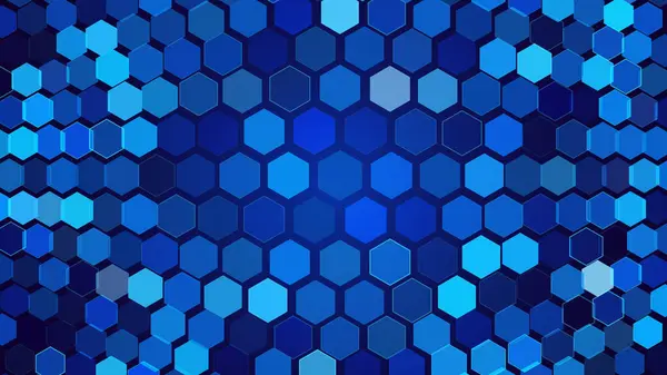 抽象的な未来的な六角形技術の背景 ベクトルイラスト ストックイラスト
