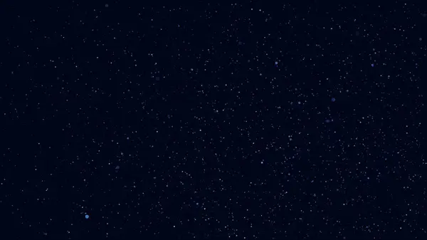Partículas Puntos Azules Del Campo Estelar Fondo Nocturno Estrellado Gráficos vectoriales