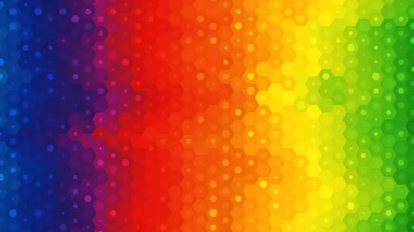 彩色彩虹背景模板 矢量图形