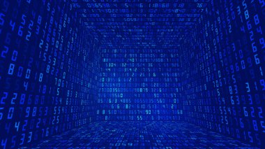 soyut matris dijital görüntü numaraları arkaplanı