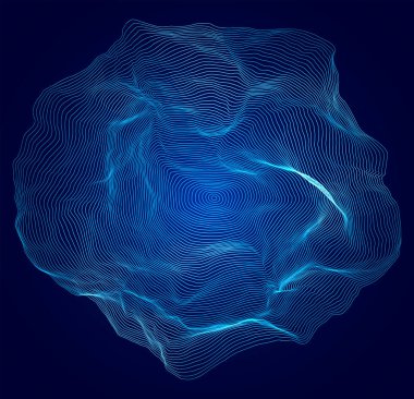 Soyut teknoloji geçmişi. Vektör illüstrasyonu.