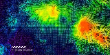 Soyut arkaplan. çok renkli bir doku. sıcaklık haritası yaratıcı tasarım                   
