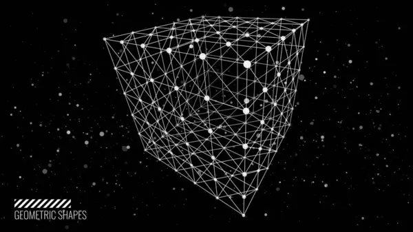 抽象的な創造的な幾何学的背景 ベクターのイラスト ストックベクター