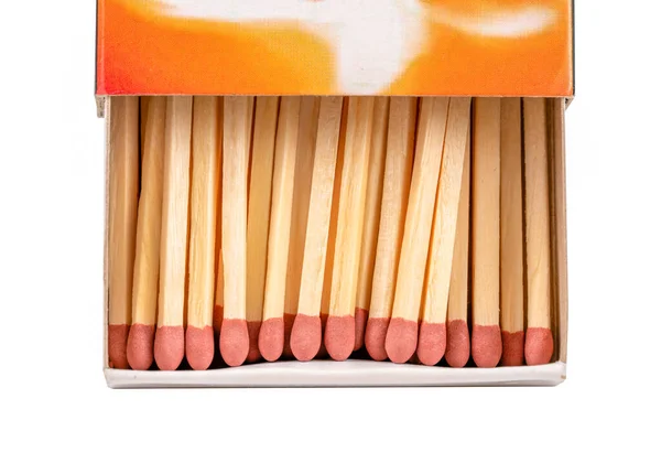 Matches White Background Top View — Stock Photo, Image