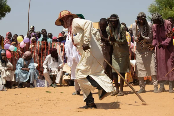 Tribos Africanas Nigéria Estado Borno Maiduguri Membros Tribo Fulani Tradicionalmente — Fotografia de Stock