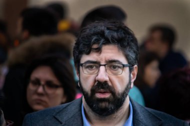 Sırbistan 'daki Öğrenci Gösterileri, Yeşil Sol Cephe siyasi partisinin siyasi temsilcisi Radomir Lazoviç