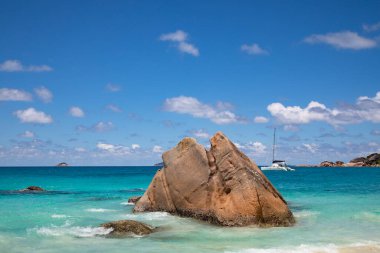 Famous Anse Lazio beach on the Praslin island, Seychelles