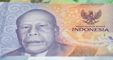 Collection of the Indonesian banknotes (1000 to 100000 Rupiah)