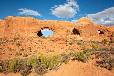 Windows section in the Arches National park, Utah, USA