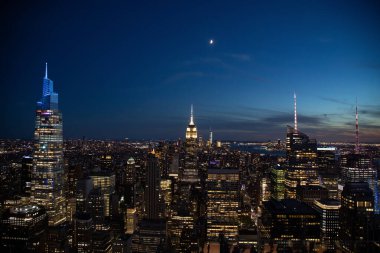 Aerial view of Manhattan, New York City, United States of America