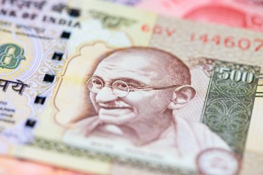 Hint banknotlarının koleksiyonu.