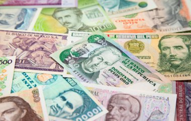 Güney Amerika banknotlarının çeşitliliği
