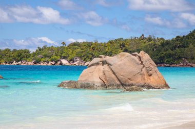 Famous Anse Lazio beach on the Praslin island, Seychelles