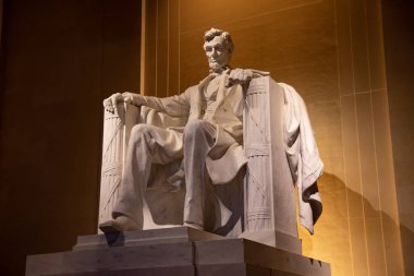 Lincoln memorial in Washington DC (District of Columbia), United States of America