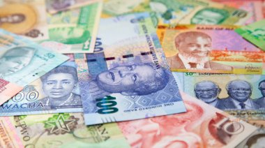 Afrika banknotlarının çeşitliliği