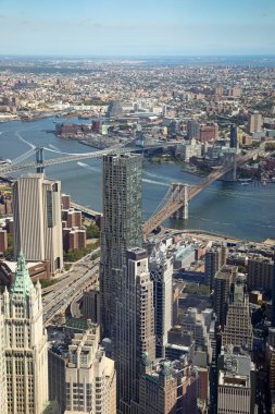 Aerial view of Manhattan, New York City, United States of America