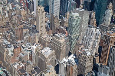 Aerial view of Manhattan, New York City, United States of America