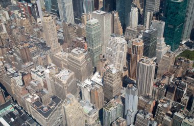 Aerial view of Manhattan, New York City, United States of America