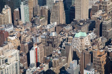 Aerial view of Manhattan, New York City, United States of America