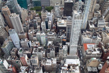 Aerial view of Manhattan, New York City, United States of America