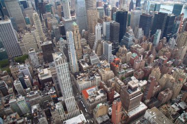 Aerial view of Manhattan, New York City, United States of America