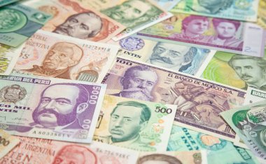 Güney Amerika banknotlarının çeşitliliği